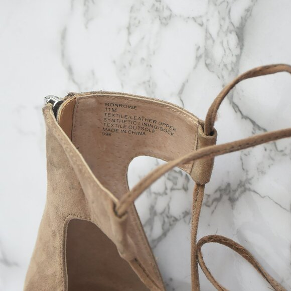 Steve Madden Monrowe Strappy Suede Tassels Gladiator Sandals Size 11 M - Picture 6 of 9